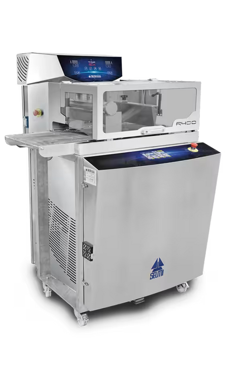 SELMI R400 PLUS Enrobing Belt for Tempering Machines by Home Chocolate Factory - professional pastry and chocolate equipment