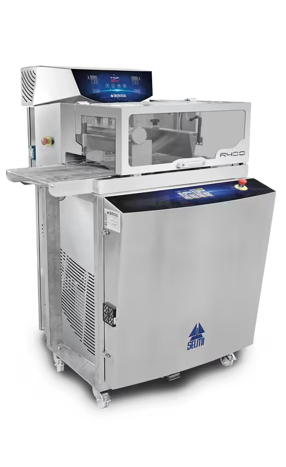 SELMI R400 PLUS Enrobing Belt for Tempering Machines by Home Chocolate Factory - professional pastry and chocolate equipment