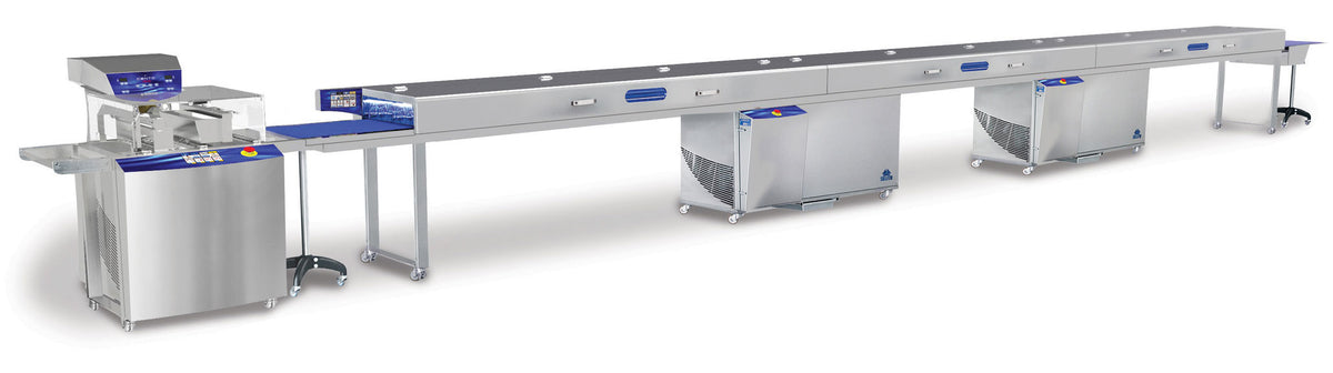 SELMI TUN800 600mm Wide Cooling Tunnel by Home Chocolate Factory - professional pastry and chocolate equipment