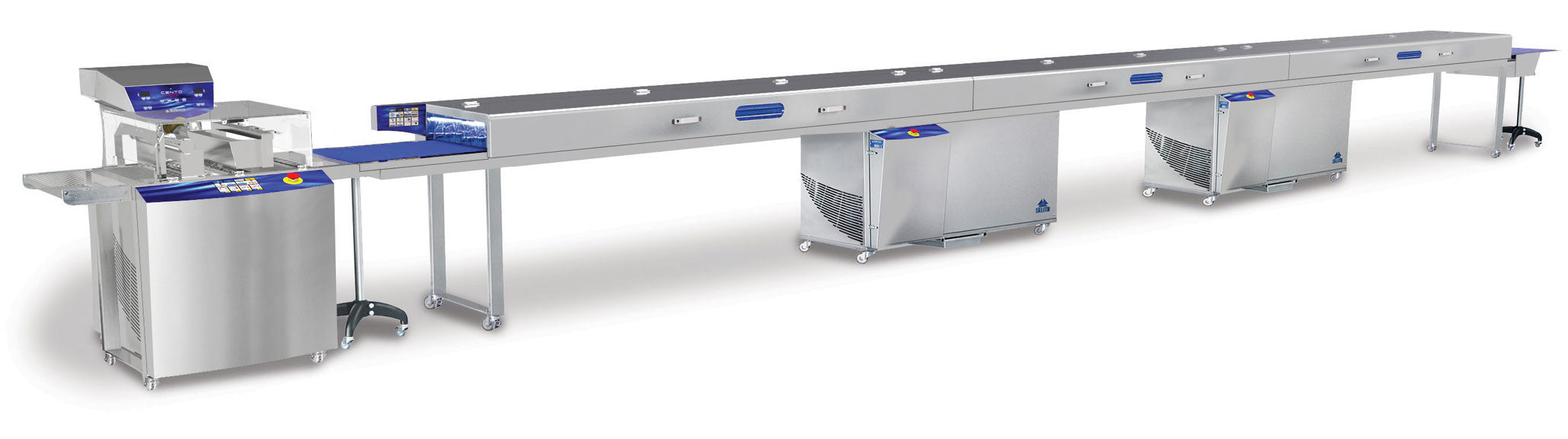 SELMI TUN800 600mm Wide Cooling Tunnel by Home Chocolate Factory - professional pastry and chocolate equipment