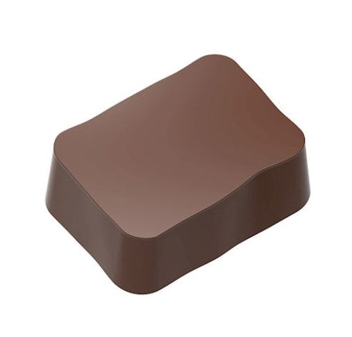 Chocolate World Rectangle Magnetic Chocolate Mould for Transfers by Home Chocolate Factory - professional pastry and chocolate equipment