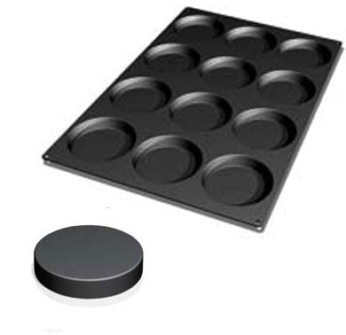 Silikomart 12cm Disco 60:40 Professional Silicon Mould by Home Chocolate Factory - professional pastry and chocolate equipment