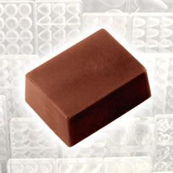 Deco-Relief Rectangular Praline Polycarbonate Chocolate Mould by Home Chocolate Factory - professional pastry and chocolate equipment