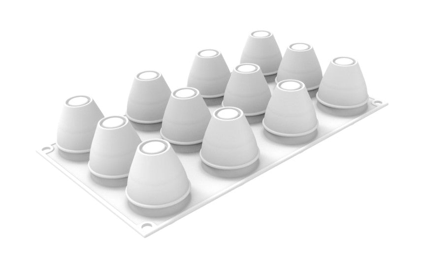Silikomart Egg 70 Professional Silicon Mould by Home Chocolate Factory - professional pastry and chocolate equipment