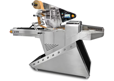 SELMI WRAP 400 PLUS Flow Wrap Machine by Home Chocolate Factory - professional pastry and chocolate equipment
