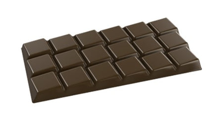Implast 100g Angled Break Apart Bar Polycarbonate Chocolate Mould by Home Chocolate Factory - professional pastry and chocolate equipment