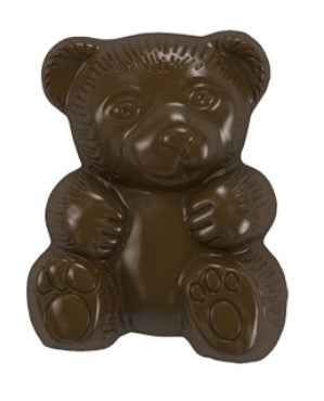 Implast 10g Teddy Bear Polycarbonate Chocolate Mould by Home Chocolate Factory - professional pastry and chocolate equipment