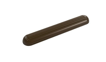 Implast 7g Striped Slim Bar Polycarbonate Chocolate Mould by Home Chocolate Factory - professional pastry and chocolate equipment