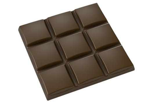 Implast 50g Square Break Apart Bar Polycarbonate Chocolate Mould by Home Chocolate Factory - professional pastry and chocolate equipment