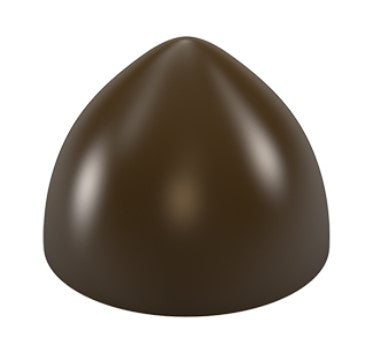 Implast ø28mm Pointed Dome Praline Polycarbonate Chocolate Mould by Home Chocolate Factory - professional pastry and chocolate equipment