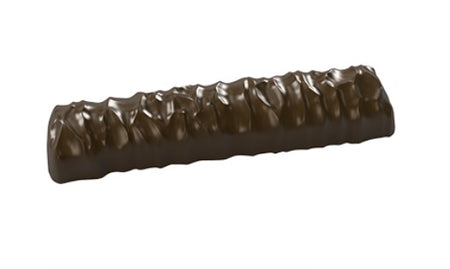 Implast 42g Enrobed Snack Bar Polycarbonate Chocolate Mould by Home Chocolate Factory - professional pastry and chocolate equipment