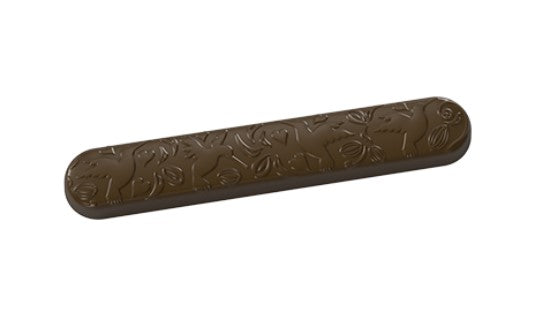 Implast 20g Decorative Bar Polycarbonate Chocolate Mould by Home Chocolate Factory - professional pastry and chocolate equipment