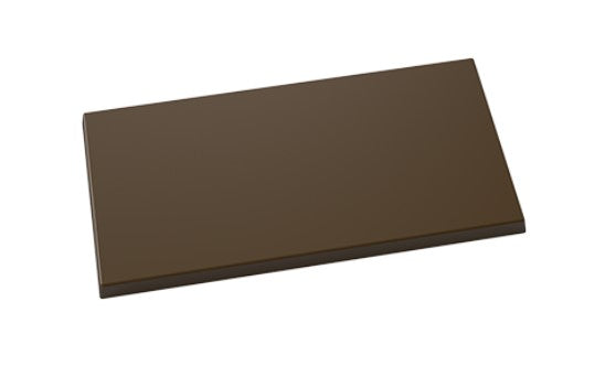 Implast 150mm x 75mm Flat Bar Polycarbonate Chocolate Mould by Home Chocolate Factory - professional pastry and chocolate equipment