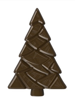 Implast 70g Christmas Tree Bar Polycarbonate Chocolate Mould by Home Chocolate Factory - professional pastry and chocolate equipment
