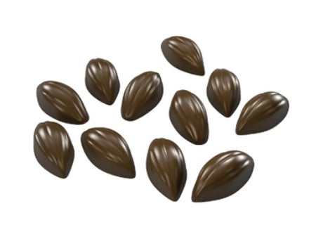 Implast 1g Mini Cocoa Pods Polycarbonate Chocolate Mould by Home Chocolate Factory - professional pastry and chocolate equipment