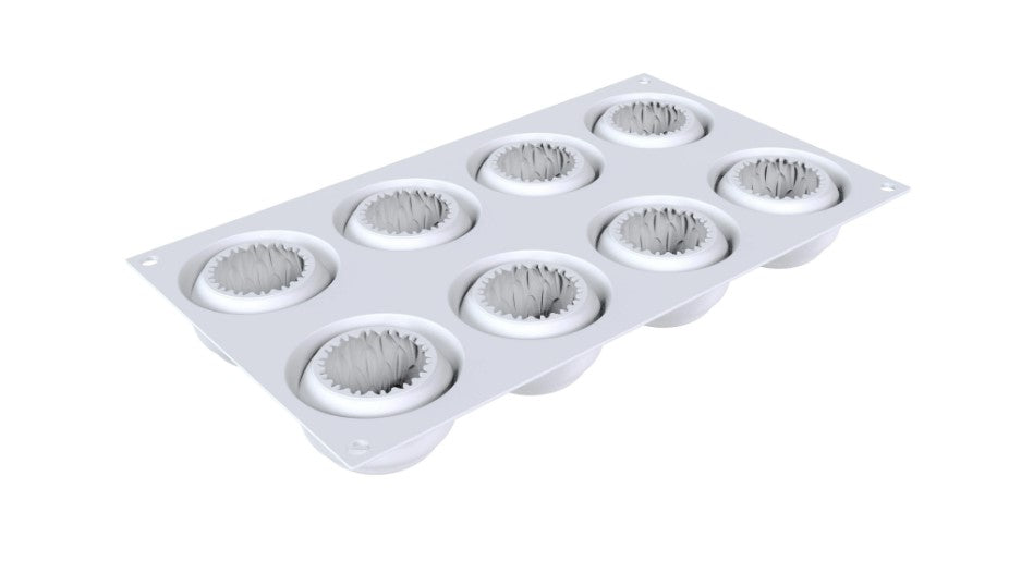Silikomart Kiku 70 Professional Silicon Mould by Home Chocolate Factory - professional pastry and chocolate equipment