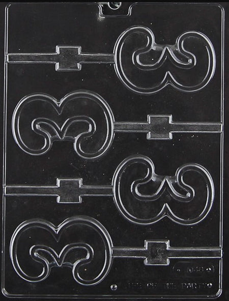 Number 3 Lollipop Chocolate Mould by Home Chocolate Factory - professional pastry and chocolate equipment