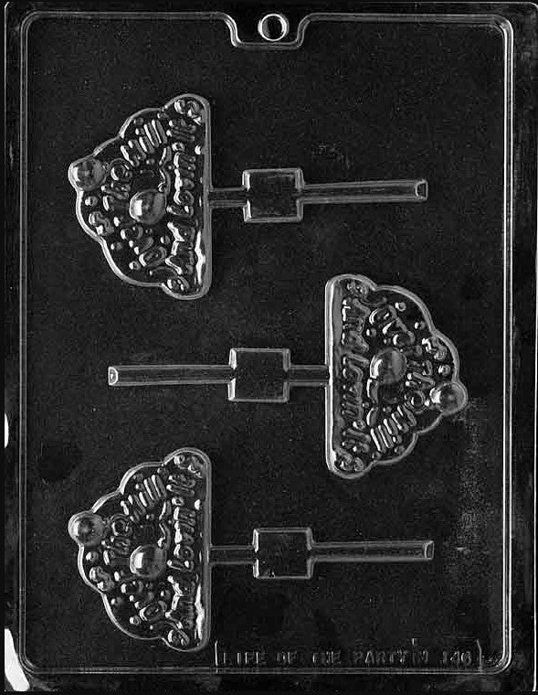 Over the Hill Lollipop Chocolate Mould by Home Chocolate Factory - professional pastry and chocolate equipment