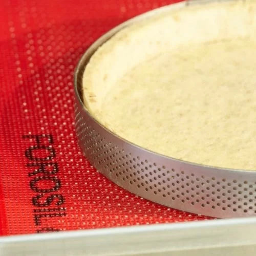 Pavoni Round Microperforated Stainless Steel Bands  Ø 230 X H 35mm by Home Chocolate Factory - professional pastry and chocolate equipment