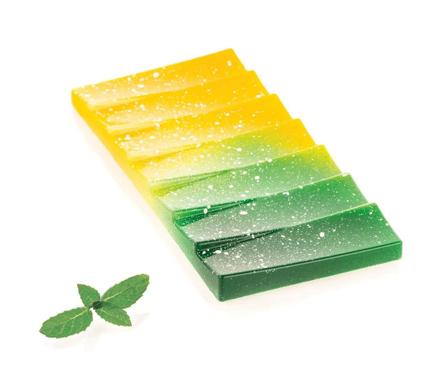 Silikomart Onda-T Polycarbonate Chocolate Bar Mould by David Vidal by Home Chocolate Factory - professional pastry and chocolate equipment