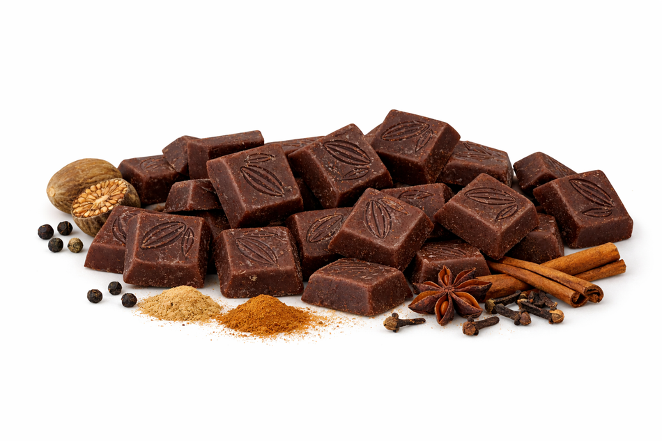 Spiced Milk Chocolate Chunks - 1.5kg