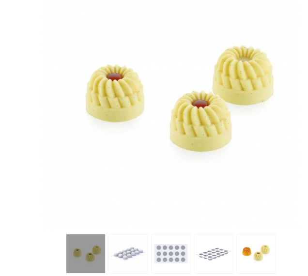 Silikomart Pleincoeur round 27 Professional Silicon Mould