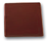 Cabrellon 5g Ribbed Square Tasting Polycarbonate Chocolate Mould by Home Chocolate Factory - professional pastry and chocolate equipment