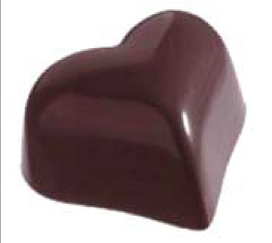 Chocolate World Heart Praline Polycarbonate Chocolate Mould by Home Chocolate Factory - professional pastry and chocolate equipment