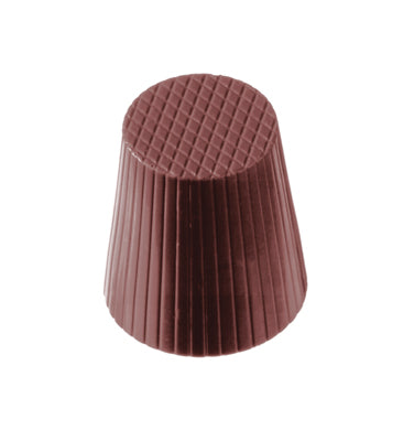 Cabrellon Tall Fluted Cup Polycarbonate Chocolate Mould by Home Chocolate Factory - professional pastry and chocolate equipment