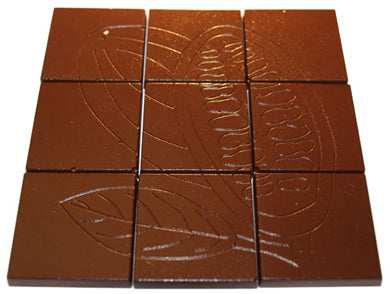 Cabrellon 45 g Cocoa Pod Design Puzzle Bar Polycarbonate Chocolate Mould by Home Chocolate Factory - professional pastry and chocolate equipment