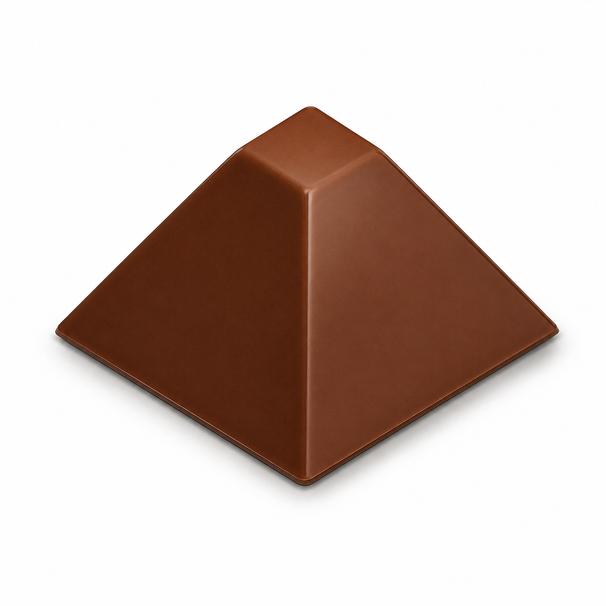 Cabrellon Pyramid pralines 31x31x1H9mm 28 cavities by Home Chocolate Factory - professional pastry and chocolate equipment