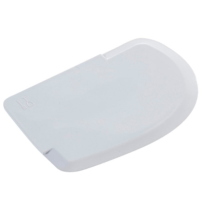 Martellato Asymmetrical Shape Scraper (Pack of 1) by Home Chocolate Factory - professional pastry and chocolate equipment