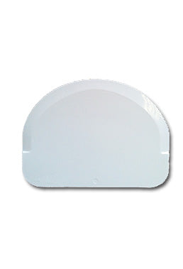 Martellato Small Smooth Shape Soft Scraper (Pack of 1) by Home Chocolate Factory - professional pastry and chocolate equipment