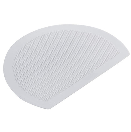 Martellato Semicircle Shape Scraper (Pack of 1) by Home Chocolate Factory - professional pastry and chocolate equipment