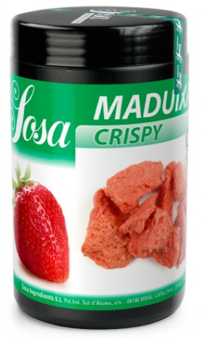 SOSA Freeze Dried Strawberry Crispy (2-10mm) (200g) by Home Chocolate Factory - professional pastry and chocolate equipment