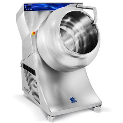 SELMI MAXI COMFIT Panning Machine by Home Chocolate Factory - professional pastry and chocolate equipment