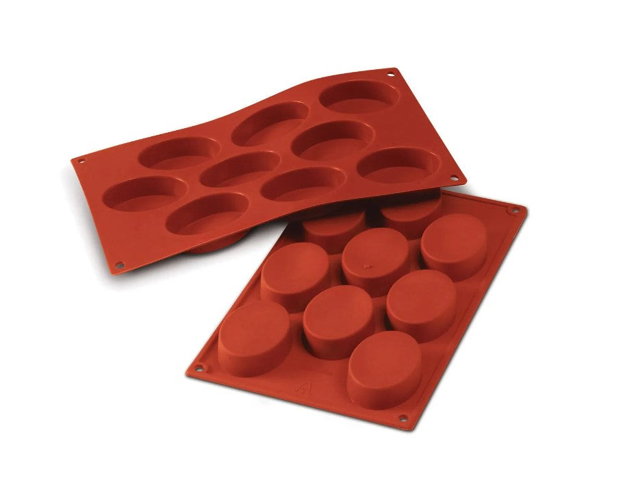 Silikomart SF018 Medium Oval Professional Silicon Mould by Home Chocolate Factory - professional pastry and chocolate equipment