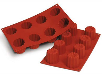 Silikomart SF050 Big Bordelais Professional Silicon Mould by Home Chocolate Factory - professional pastry and chocolate equipment