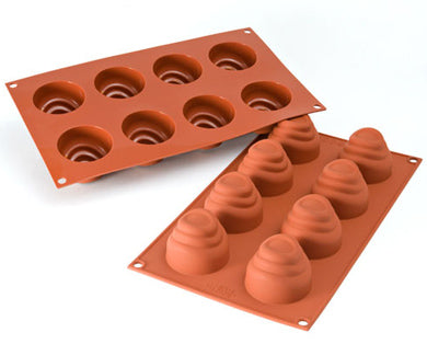 Silikomart SF113 Flu Professional Silicon Mould by Home Chocolate Factory - professional pastry and chocolate equipment