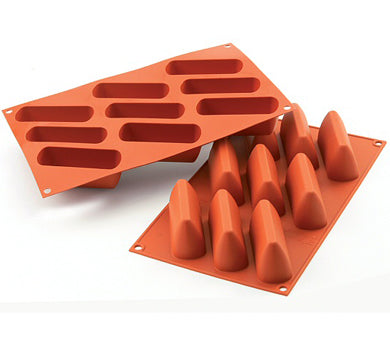Silikomart SF126 Gianduiotto Professional Silicon Mould by Home Chocolate Factory - professional pastry and chocolate equipment