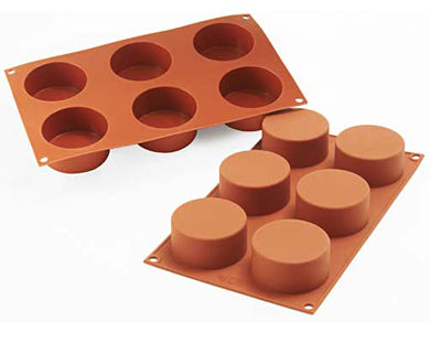 Silikomart SF127 Large Cylinders Professional Silicon Mould by Home Chocolate Factory - professional pastry and chocolate equipment