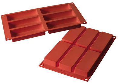Silikomart SF128 Slim Professional Silicon Mould by Home Chocolate Factory - professional pastry and chocolate equipment