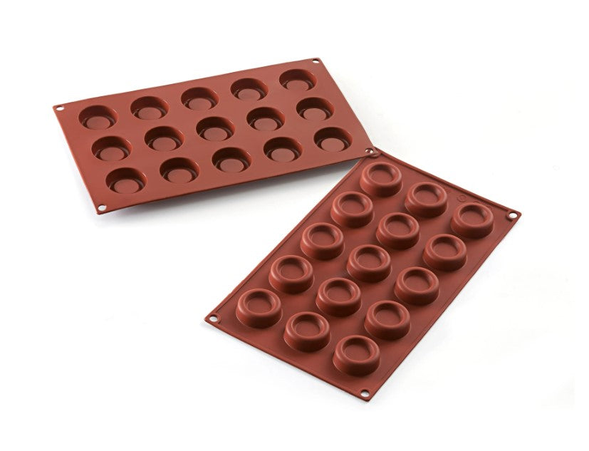 Silikomart Mini Dessert Round Professional Silicon Mould by Home Chocolate Factory - professional pastry and chocolate equipment