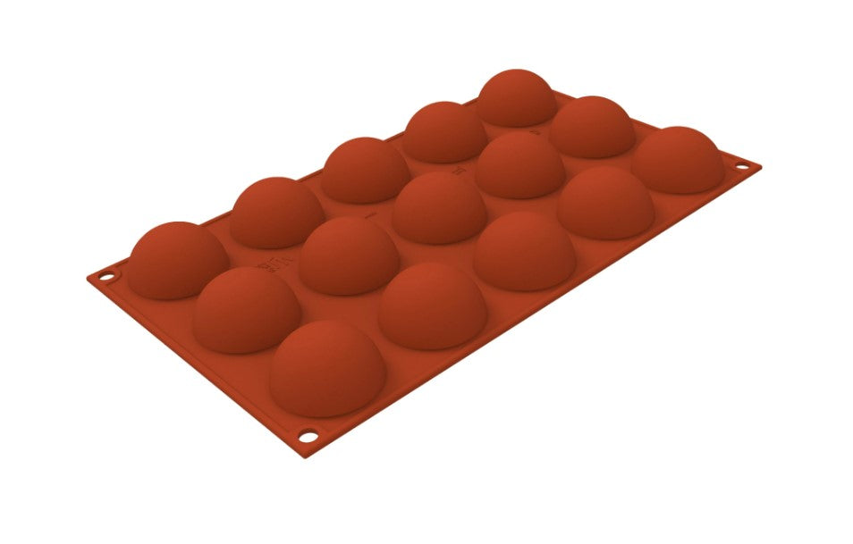 Silikomart SF545 45mm Half Sphere Professional Silicon Mould by Home Chocolate Factory - professional pastry and chocolate equipment