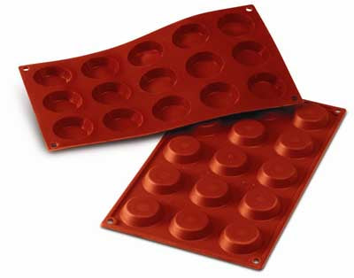 Silikomart SF013 Tartelletes Professional Silicon Mould by Home Chocolate Factory - professional pastry and chocolate equipment