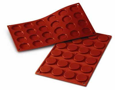 Silikomart SF030 Mini Florentine Professional Silicon Mould by Home Chocolate Factory - professional pastry and chocolate equipment