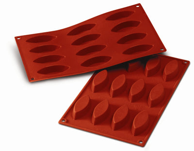 Silikomart SF038 Medium Boat Professional Silicon Mould by Home Chocolate Factory - professional pastry and chocolate equipment