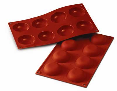 Silikomart SF053 Krappen Professional Silicon Mould by Home Chocolate Factory - professional pastry and chocolate equipment