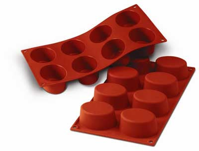 Silikomart SF055 Big Oval Professional Silicon Mould by Home Chocolate Factory - professional pastry and chocolate equipment