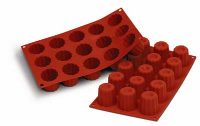 Silikomart SF059 Bordelais Professional Silicon Mould by Home Chocolate Factory - professional pastry and chocolate equipment